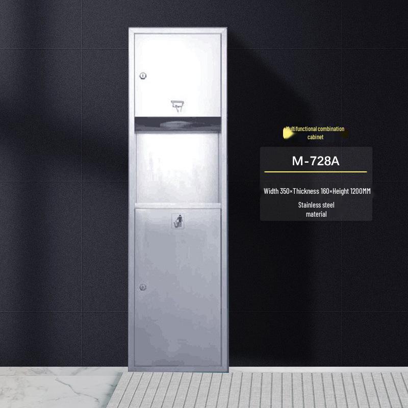 

Настенный шкафчик-держатель для салфеток из нержавеющей стали