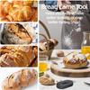 Magnetic Bread Lam Dough Scoring Tool, Bread Lame Slashing Tool with 15 Razor Blades, Professional Bread Lame for Dough Scoring Knife, Sourdough