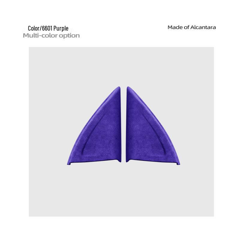 Zeekr 009 Alcantara Suede A-Pillar Triangle Cover - Car Decoration & Protective Accessories