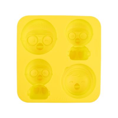 [pororomall] Pororo Silikon-Charakter-Eiswürfelform | Babykost- & Dessertform