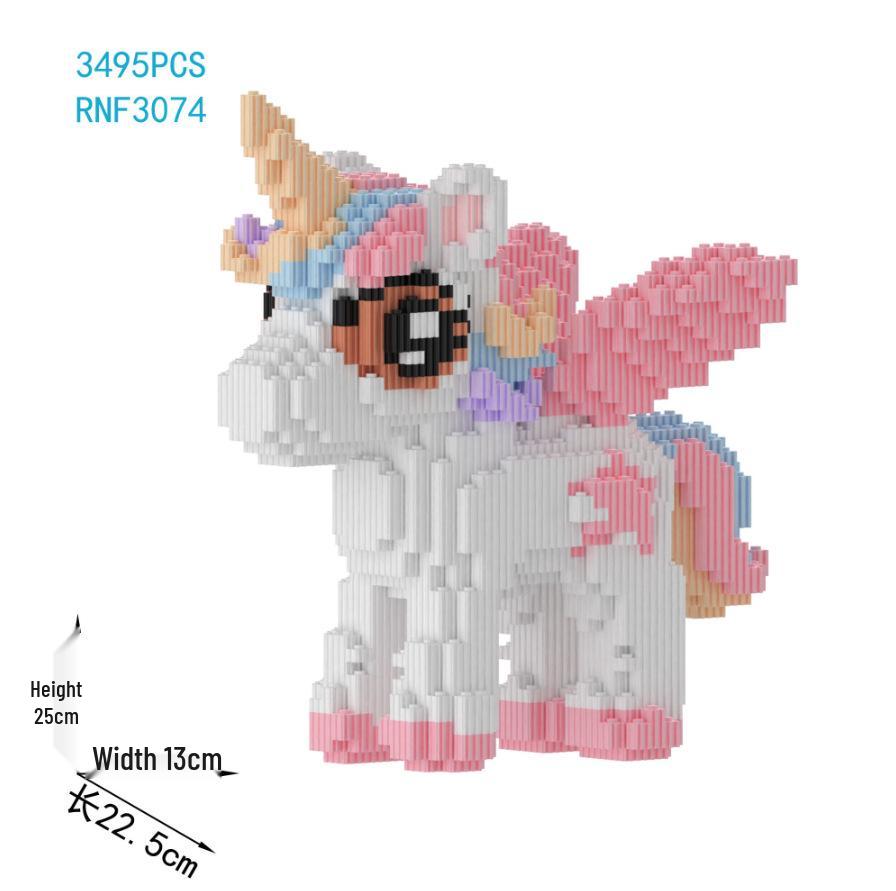 StellaLou Rabbit Building Blocks: High-Difficulty Jigsaw Puzzle Toys for Boys and Girls