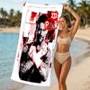 Beach Towel with CM Punk Pattern - soft,absorbent,machine washable Lightweight&Modern,swimming,Travel Essentials