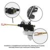 LINGQI RACING Motorcycle Foot Hydraulic Rear Brake Master Cylinder Pump For 110cc 125cc 150cc 250cc Dirt Pit Bike ATV Off Road