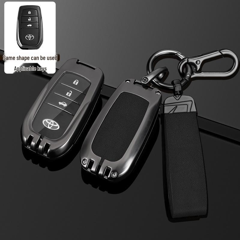 Toyota Avalon Camry Key Case for Highlander, RAV4, Corolla, Levin, and CHR Models.