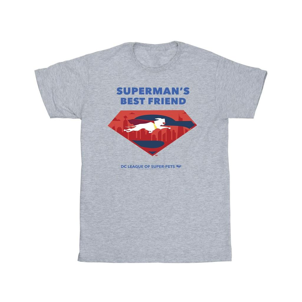 DC Comics Mens DC Comics DC League Of Super-Pets Superman´s Best Friend T-Shirt