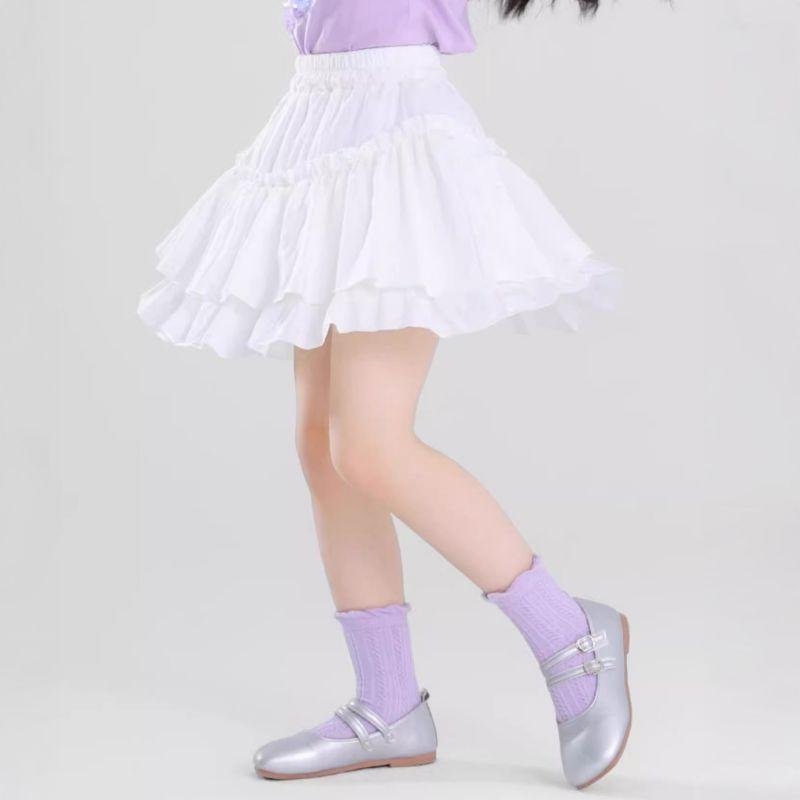 4-14 Yaş Çocuk Kız Pileli Etek