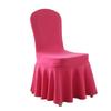 Sun Skirt Elastic Air Layer Chair Cover, Thickened Universal Chair Cover, Hotel Wedding Banquet Chair Cover
