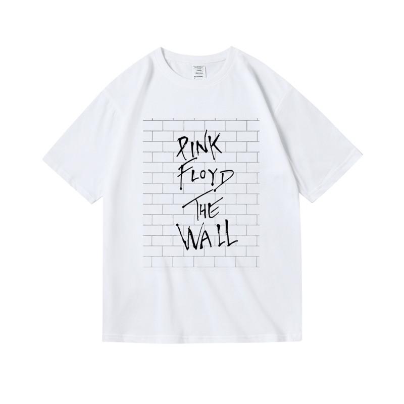 פינק פלויד הצד האפל של הירח חולצת טי-שירט עליוניות וינטג' לגברים נשים כותנה אוברסייז בגדי היפ הופ יוניסקס חולצת טי בגדים