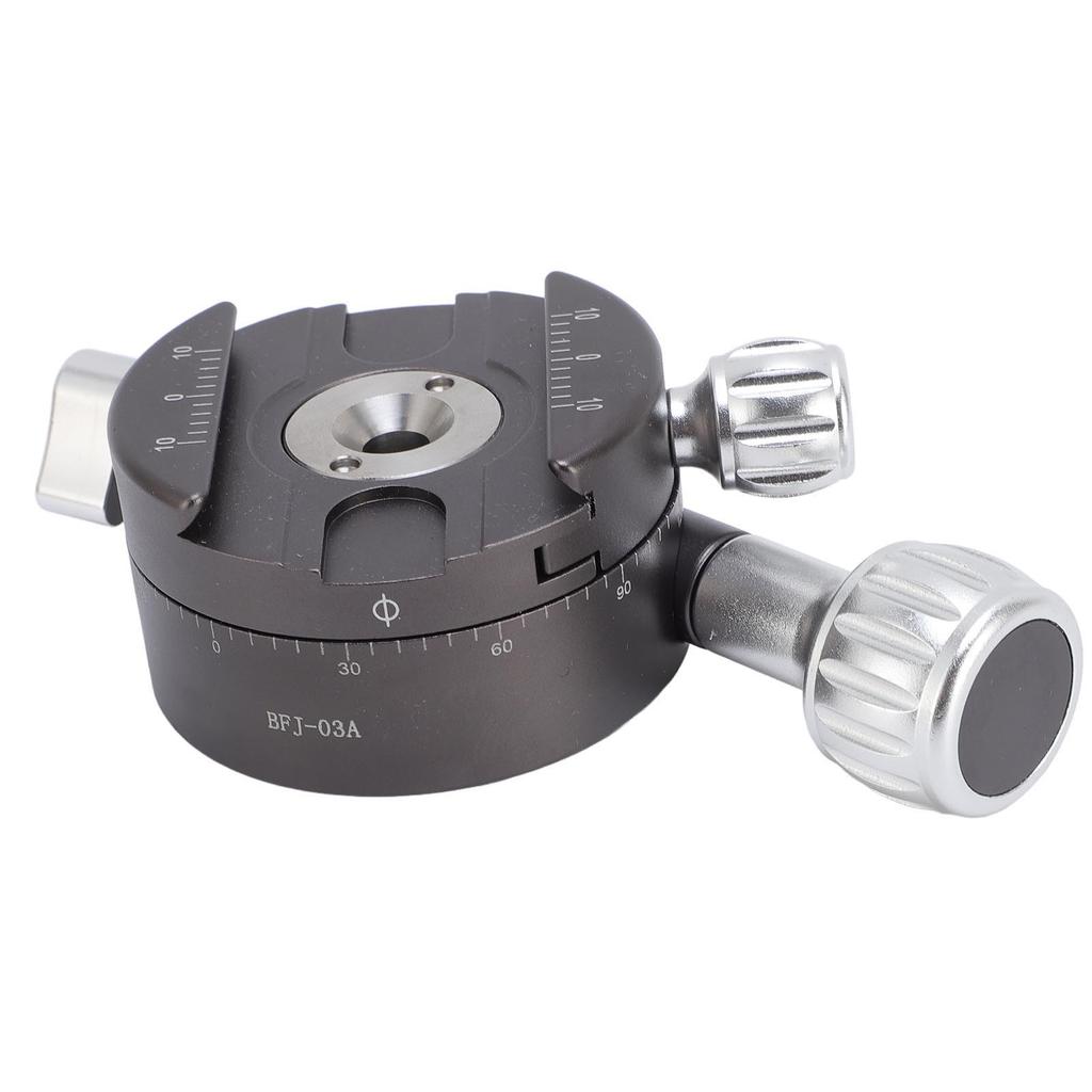 Panorama-Klemme mit Wasserwaage, Universal, Aluminiumlegierung, 360 Grad Drehung, Panorama-Aufnahmeklemme für Arca 3/8