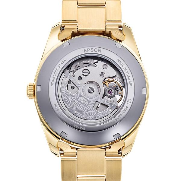 Orient Men's RN-AR0007S (Contemporary Semi-Skeleton Men's Metal) Round Watch Silver Stainless Steel