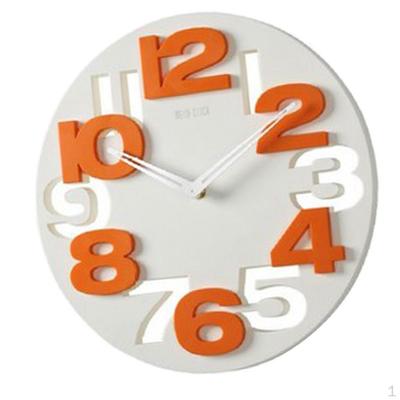 Analoge Wanduhr Uhr Dekor für Zimmer und