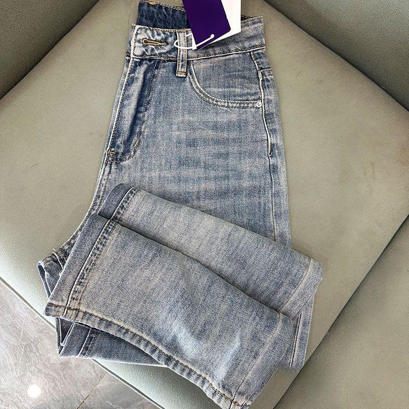 Korean Style Vintage High Waist Wide Leg Jeans Women Loose Fit Comfortable Straight Casual Pants