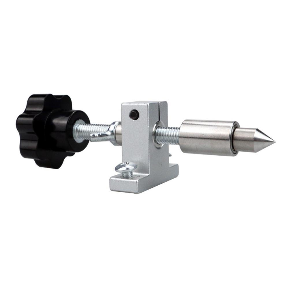 Dual Bearing Telescoping Lathe Tailstock Chuck For Bead Drilling Wood Turning With Bearings For Mini Woodworking Lathes