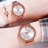 Simple And High-Value Couple Steel Belt Quartz Watch, Fashionable Light Luxury, High-End Waterproof Quartz Steel Belt Watch