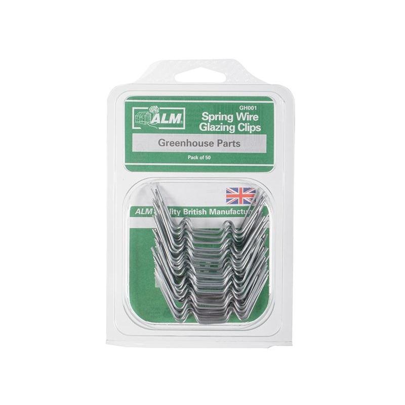 Alm Manufacturing Gh001 W Glazing Clips Pack Of 50