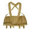 SHENKEL Lightweight Tactical AK Chest Rig Armor Vest v.3 Tactical Chest Rig, One Size Fits Most, Adjustable, Tan (vest-003tan)