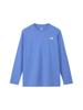 North ES Square Logo Indigo Size L [The Face] Long-Sleeve Tee, Wonder,