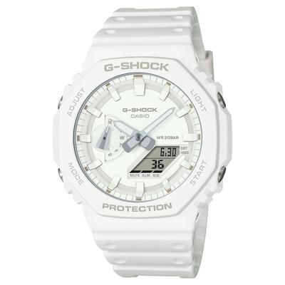 G-Shock Farmer Oak Hachioji Limited Edition Gift Box Eco-Friendly Bio-Resin Quartz Movement Resin Strap Unisex Watches White GA-2100-7A7PR