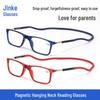 Women's Cat-Eye Diamond-Plated Anti-Blue Light Reading Glasses