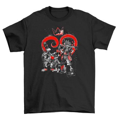 Kingdom Sumi-e T-Shirt - Königlich lustig! 100% Baumwolle, Lustiges T-Shirt mit königlichem Touch