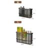 Magnetic Storage Shelf Floating Metal Kitchen Refrigerator Spice Rack Space-saving Fridge Kitchen Organizer Storage Organizer