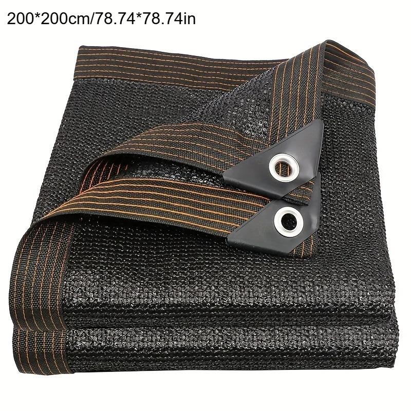 

Easy To Install Black Sunshade Net for Balconies, Courtyards and Swimming Pools, Anti-UV Awnings and Greenhouse Sunshade Nets