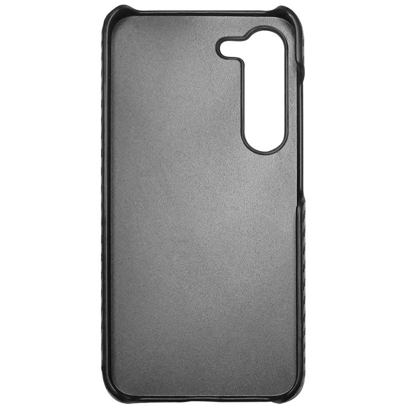 IMAK Ruiyi Series for Samsung Galaxy S23 PU Leather+PC Phone Case Carbon Fiber Texture Back Cover