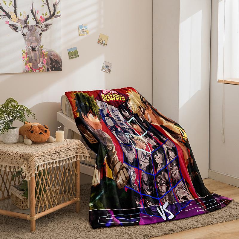 Card My Hero Academy Series Double Sided Flannel 3D Digital Printed Blanket Blanket