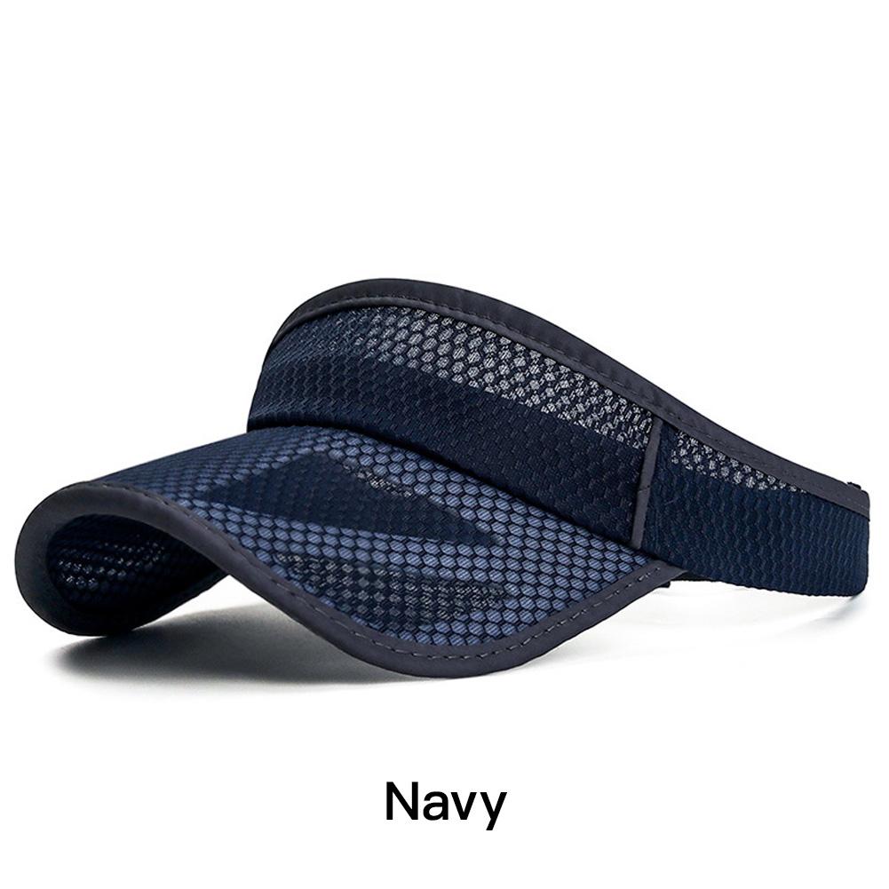 Verstellbare Atmungsaktive Anti-UV Leere Oberseite Sonnenschirm Unisex Kappe Für Outdoor-Sportarten Tennis Golf Laufen Strand Reisen Party