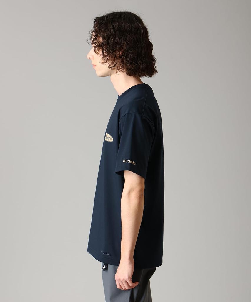 Urban Hike Graphic Short Sleeve PG3033 Collegiate Navy Oval Size L [Columbia] T-Shirt
