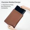13 14 15 Inch Laptop Sleeve Carring Case PU Leather Water and Splash Proof Notebook Case for Lenovo Dell Laptop