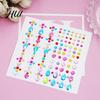 Colorful Adhesive Stickers Rhinestone for DIY Crafts Star Moon Gem Shiny Scrapbooking & Journaling Self-Adhesive Sparkling Gems Card Making Exquisite