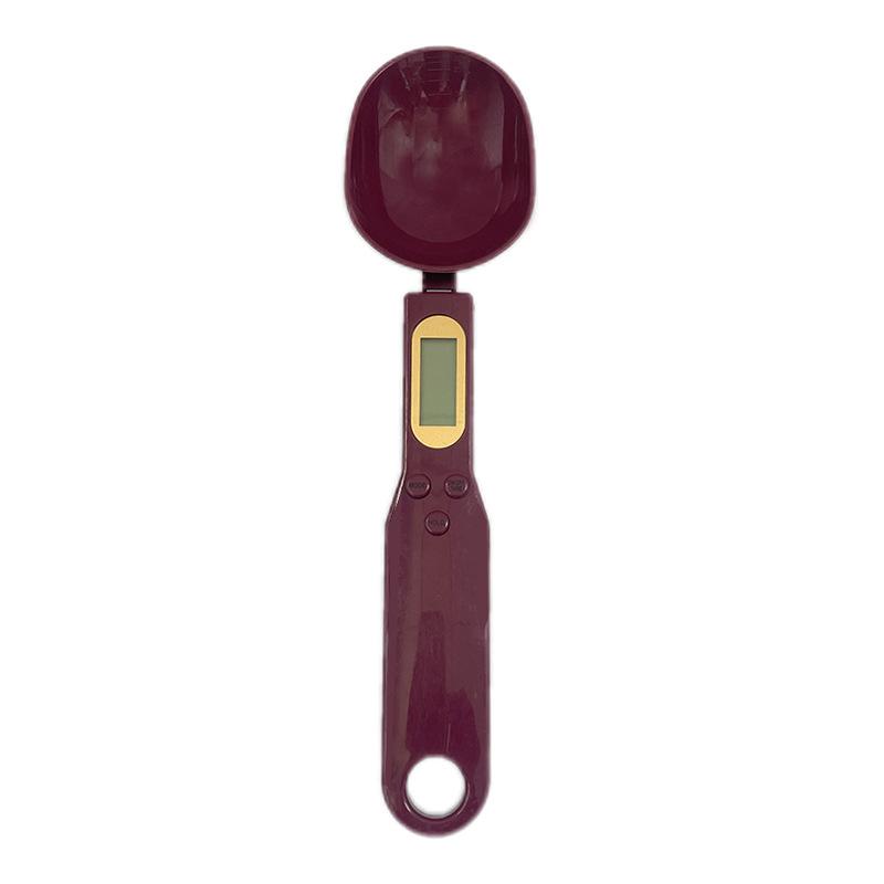 Handheld Electronic Spoon Scale 500g, 0.1g Precision Kitchen Scale for Food, Digital Measuring Spoon with Tare Unit Conversion