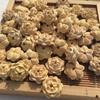 Boxwood Lotus Hand-Carved Wooden Ornaments: Car, Bag Pendant, DIY Loose Beads.