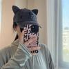New Cat Ears Sunglasses Baseball Cap Y2K Cotton Washed Pilot Snapback Caps Gorras Women And Men Outdoor Sunshade Sun Hats Unisex