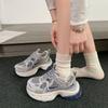 Fashion platform dad shoes women's autumn new mesh breathable niche casual non-slip running sneakers