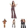 70s Retro Disco Cosplay Costume Set For Men And Women Perfect For Halloween And Themed Parties