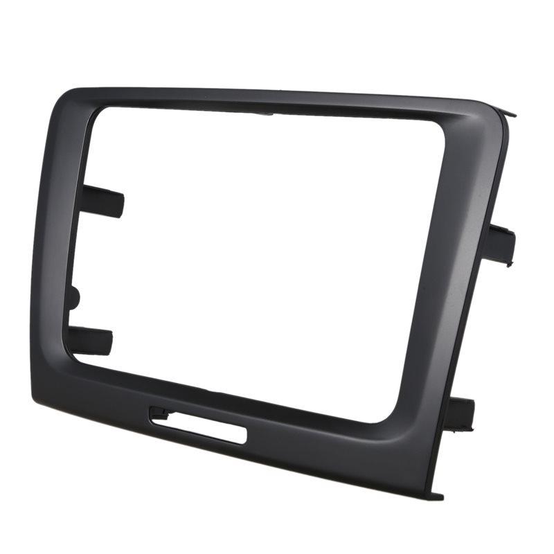 

Portable Black 220 X 130 X 210Mm 2 Din Car DVD Radio Fitting Dash Panel Fascia Frame For 2009-2014 Skoda Superb