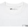 UNIQLO Chainsaw Man Collaboration Series Back Character Graphic Letter Print Short Sleeve T-Shirt Unisex Tops White 467422-00