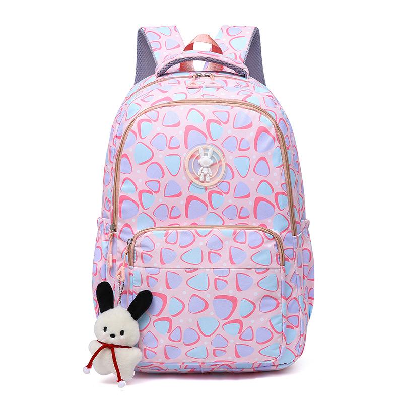 Student School Bag Print Large Capacity Backpack for Women