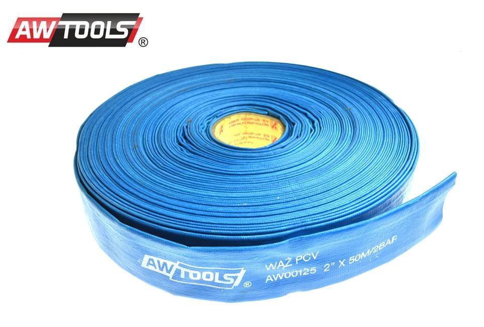 TUBO ACQUA AWTOOLS 2" x 50m PVC BLU