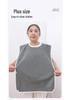 Waterproof and Stain-resistant Adult Bib for Eating