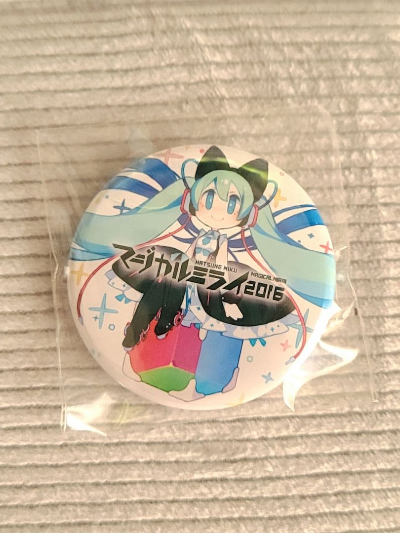 

[USED] Magical Mirai 2016 Bonus Can Badge Hatsune Miku Vocaloid Piapro