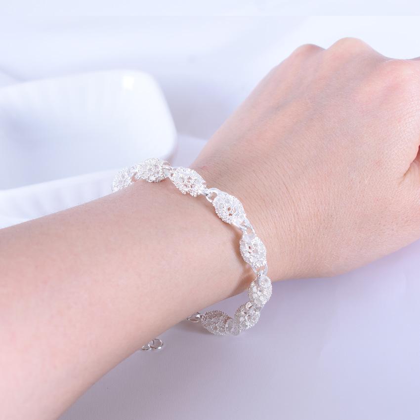 925 Silver Beads Charm Bracelets For Women Luxury Hollow Adjustable Lucky Ball Bracelet Wedding Party Fine Jewelry Gift