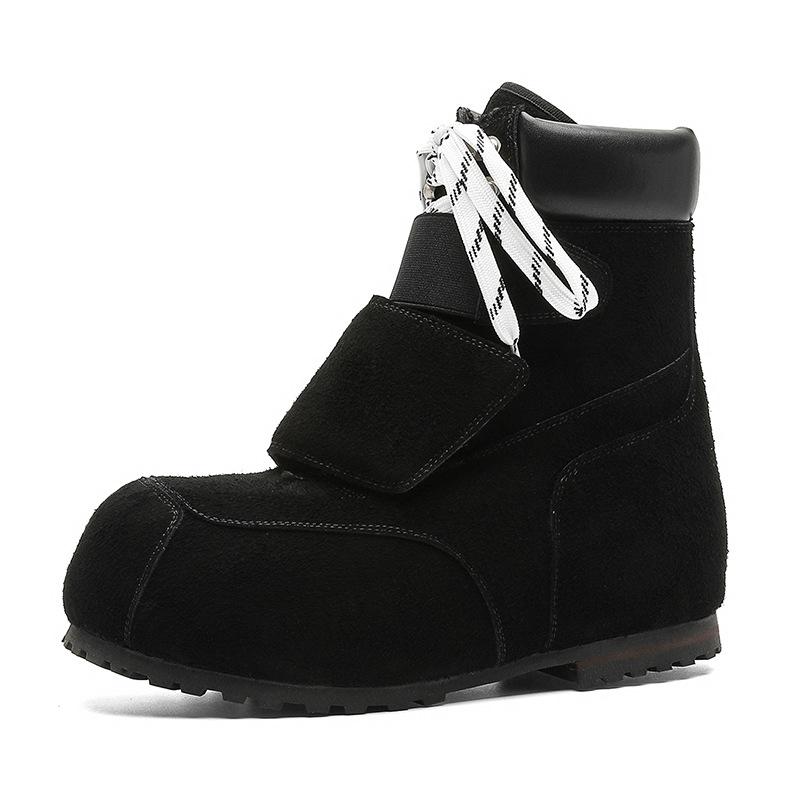 Damen Plateau Stiefel Mode Herren Keile Hohe Absätze Damenstiefel Frauenschuhe 36-45