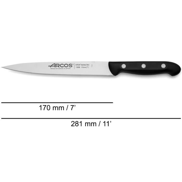 ARCOS Maitre - Couteau Filet De Sole (170 Mm)