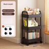 Multi-Purpose Storage Shelf with Open Design for Organizing Kitchen Supplies, Books, and Snacks