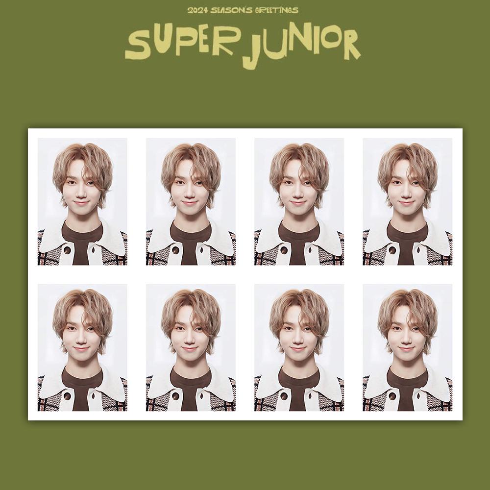Super Junior 2024 Season s Greetings ID Photo Set