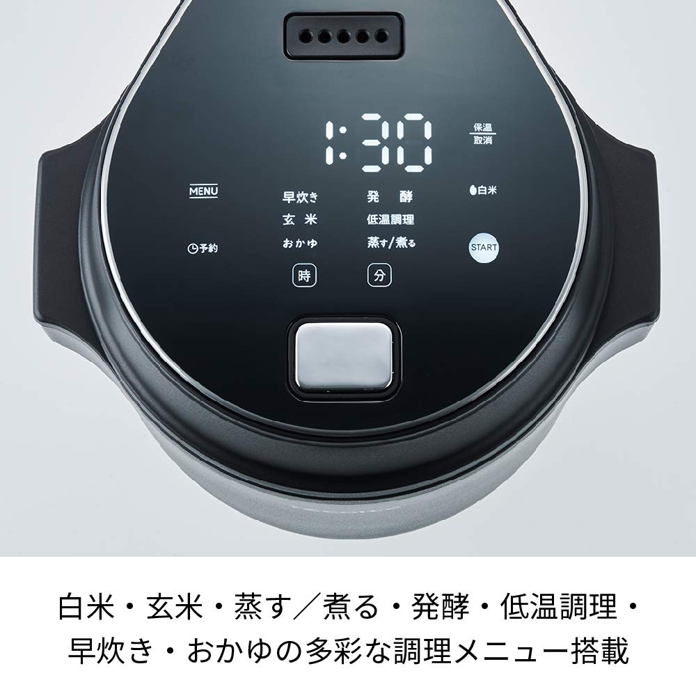 Recolte Compact Rice Cooker RCR-1 Compact Rice Cooker, Red