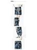2025 Summer Men's Plus Size Ethnic Print Harem Pants - Loose Fit, Straight Leg, Drop Crotch